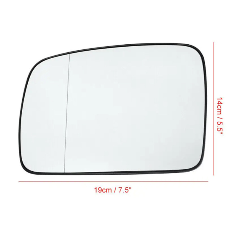 Suitable for 05-10 Models of Land Rover Freelander 2, Discovery 3, Range Rover Sport, Heated Rearview Mirror Glass