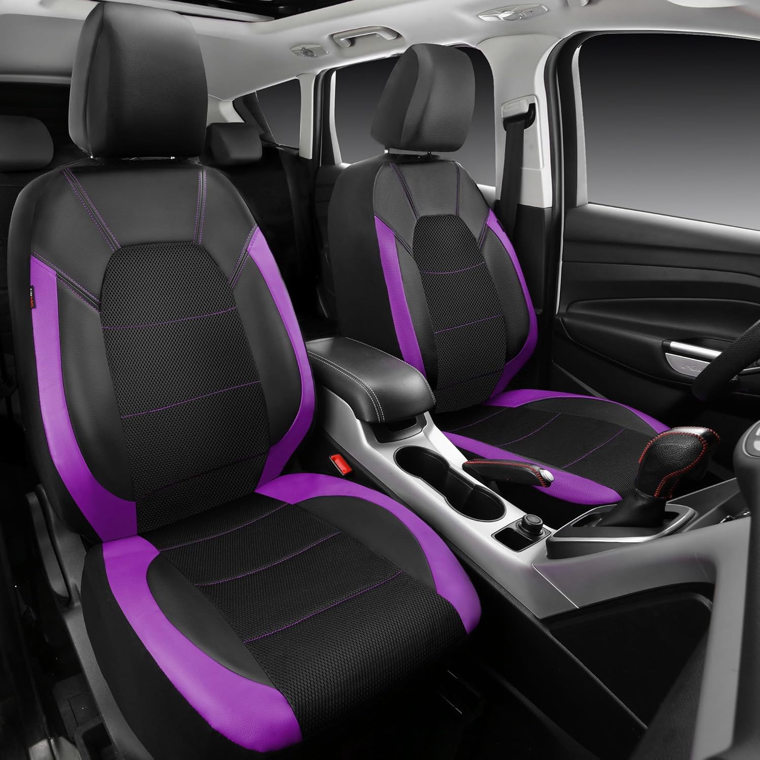 Cross-Border Pu Leather Universal Car Seat Cover Sandwich Leather Temu Amazon Meike Multi Factory Direct Sales