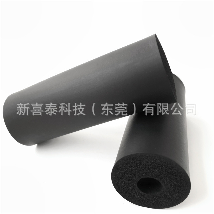 运动器材泡棉管 泡棉保护套耐磨 EVA发泡海绵套管 NBR勾腿泡棉套