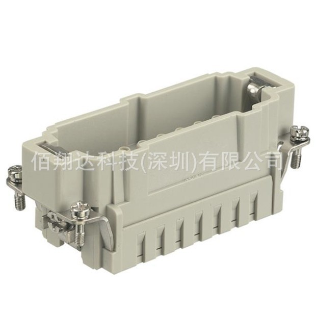 HARTING浩亭 09360162602 Han 16BEx-M-c 公头 16芯 插芯连接器