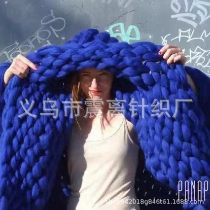 Трикотажный стеганый плед, вязаный диван, handmade, Amazon, (跨境 торговля)