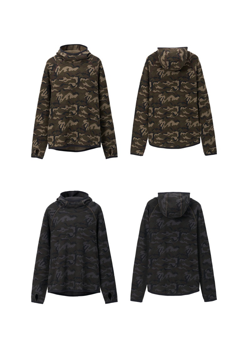 Inflation Camo 200g Hooded Hoodie