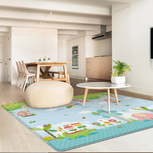 Total new product Hua baby double-sided foldable crawling mat Children's indoor waterproof and non-slip baby crawling mat