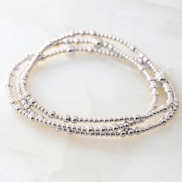 fashionable sophisticated beaded bracelet handmade