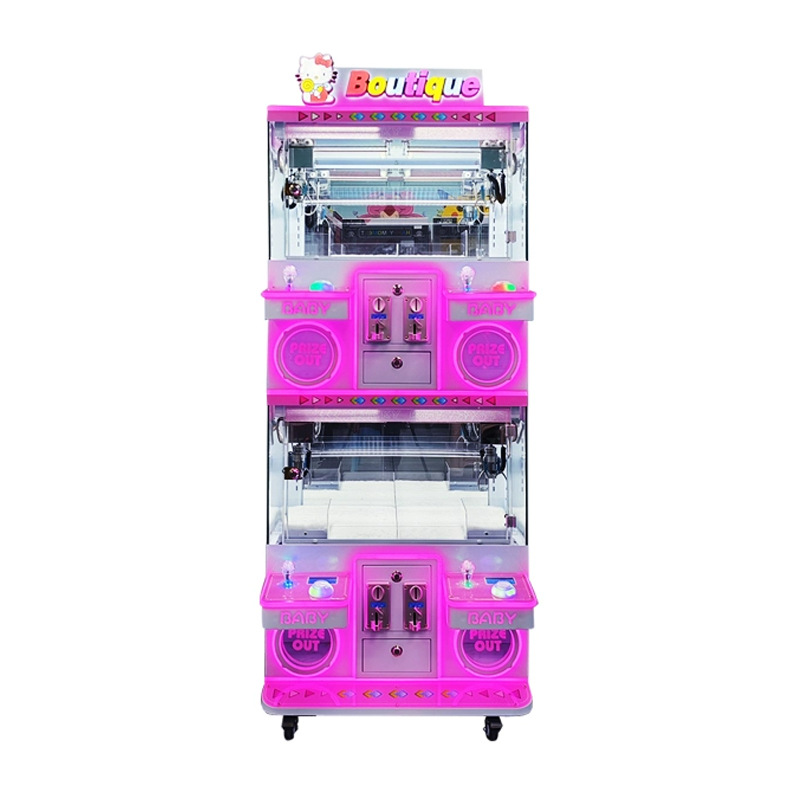 Kitty máquina boutique de monedas comerciales muñecas de clip de juegos para niños juegos de juegos de ciudad equipos de juegos de venta transfronteriza caliente