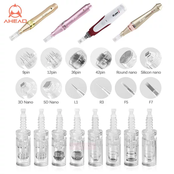 Electric Microneedle Bayonet Needle Mts Nano Microcrystalline Head Microcrystalline Instrument Introduces Universal Screw Bayonet Microcrystalline Head