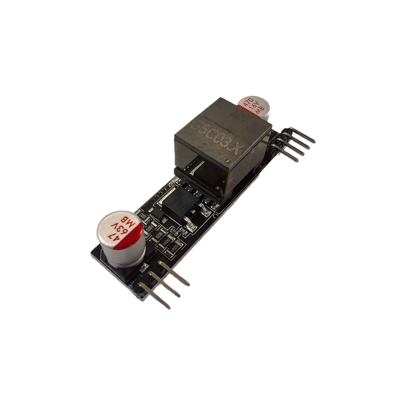 Штыревой 12V2A блок питания PoE с изоляцией по национальному стандарту, компактный, поддержка 100M/Гбит