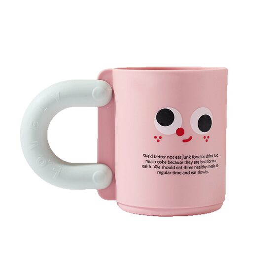 Wash Cup Creative Cute Mouthwash Cup High Beauty Value Household Plastic Tooth Cup Children Couple Cartoon Cup Brush Cup