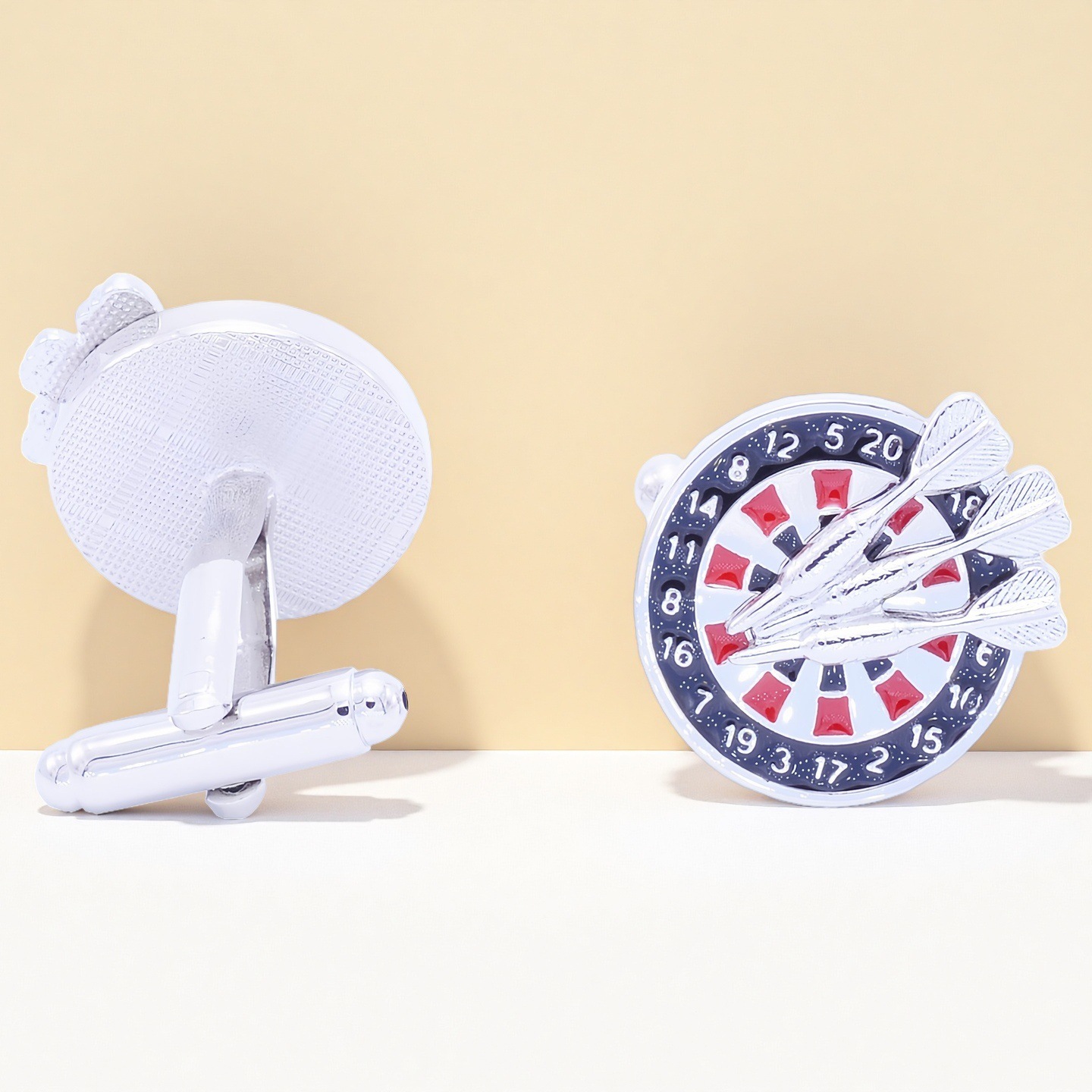 [Tang Zegang] Men's French Shirt Cufflinks/Cufflinks-Dart Target cufflink TZG10266