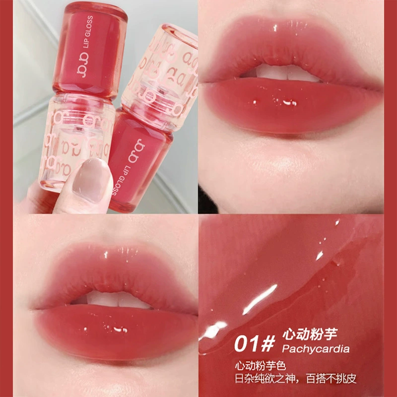 JOJO Lip balm, moisturizing lip gloss, transparent lipstick, intense hydration, mirror effect, plump lips effect