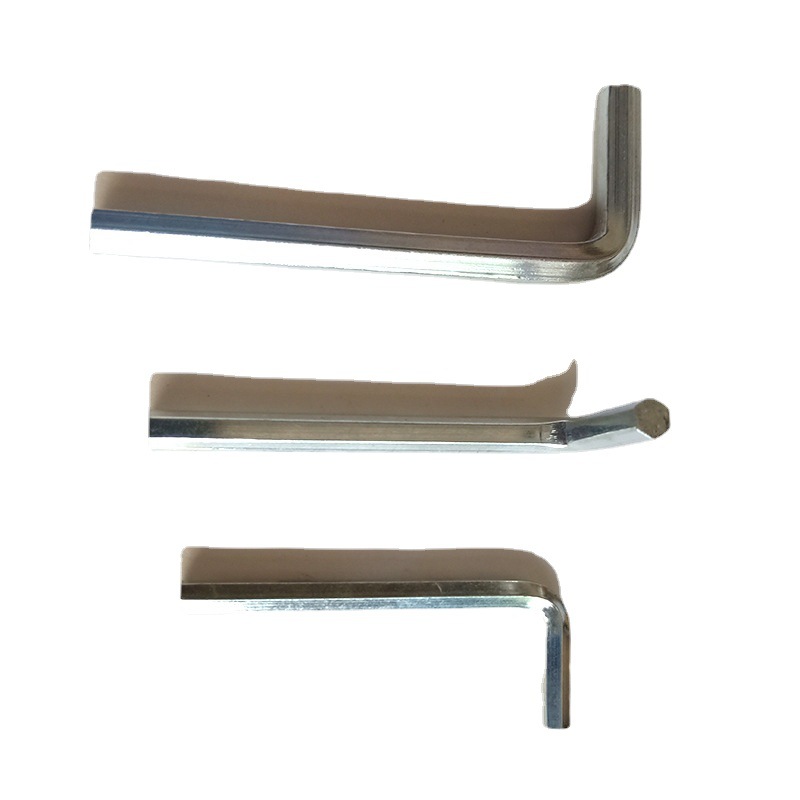 Hexagonal wrench L type m3m4m5m6m8 triangle cross ball head seven-character plum blossom furniture screw inner hexagonal wrench