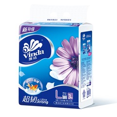 維達超韌抽紙150抽家用餐巾紙面巾紙3層商用紙抽紙巾批發衛生紙
