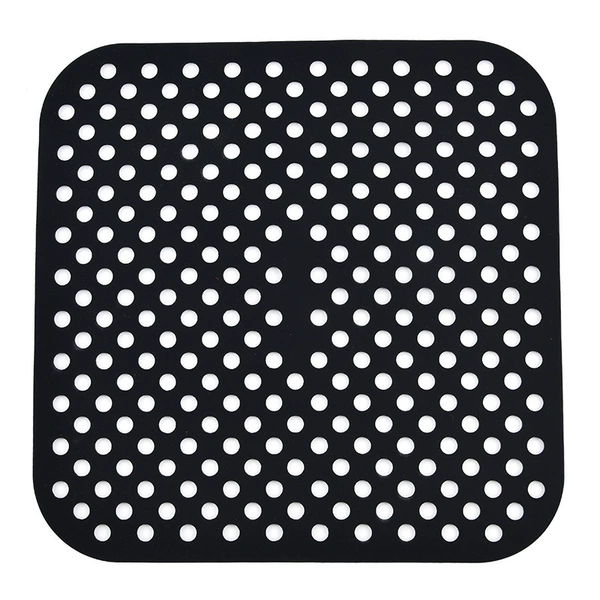 Square 8.5 inch black large size