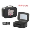 Two-color handheld cartoon cosmetic bag for traveling, small set, internet celebrity