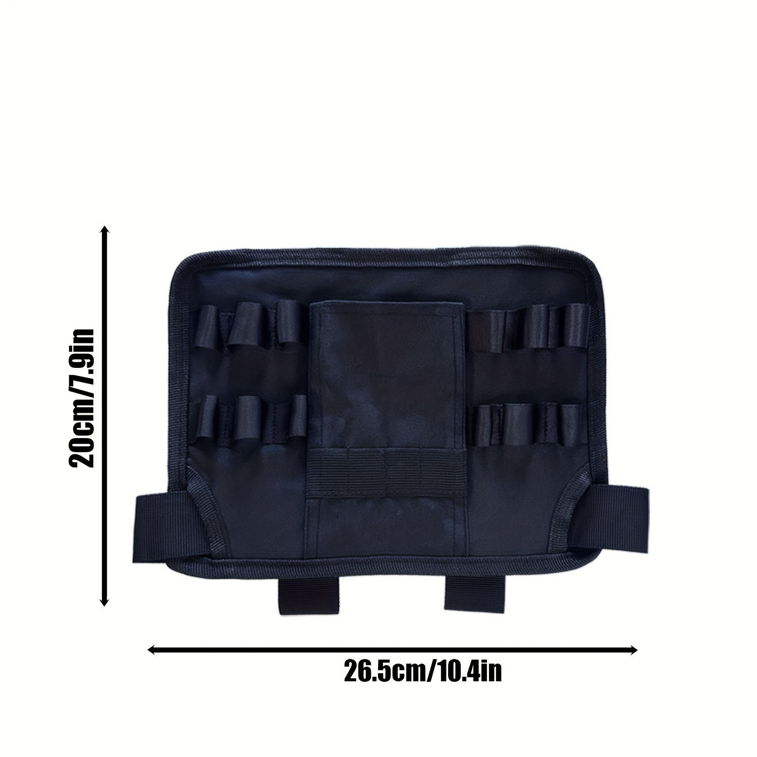 (2개) 재고 국경 하드웨어 다기능 도구 보관 허리 가방 조절 가능한 벨트 클립 소형 및 전기 장인에게 적합