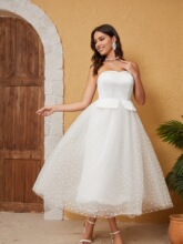I 14311 French Retro Wedding Dress �����ɴ �羳ŷ������