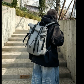跨境2026新款双肩包男女休闲户外旅行登山包女大学生大容量书包