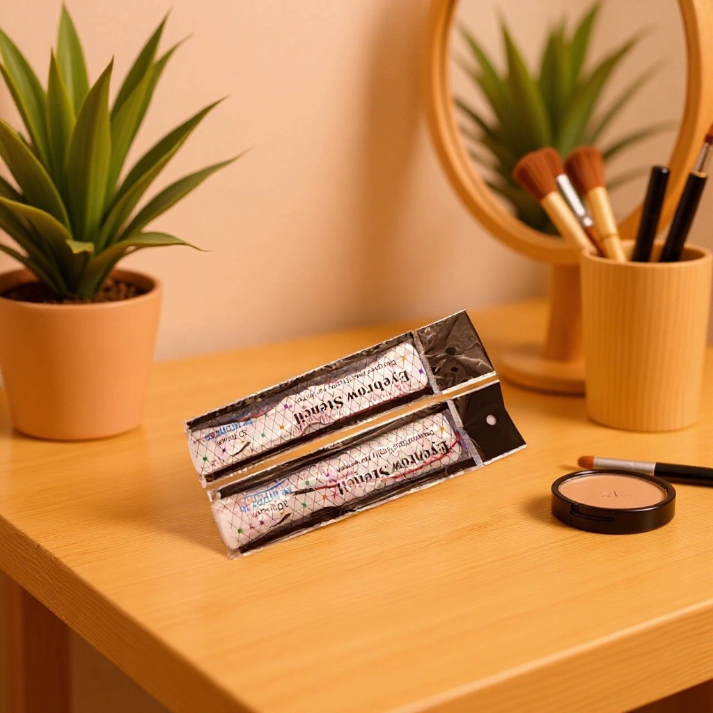 Цельная картина бровей оптом инструмент для ремонта бровей вспомогательная карта ленивая карта красоты бровь наклейка для волос полоса карта полупрозрачная линейка