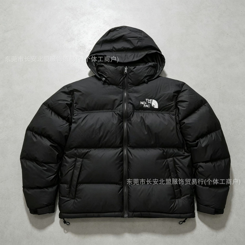 The North Face American Version 1996 Hooded Cotton Jacket for Men and Women, Warm 700 Fill Power TNF Puffer Jacket, Thick Coat Wholesale The North Face American Version 1996 Hooded Cotton Jacket for Men and Women, Warm 700 Fill Power TNF Puffer Jacket, Thick Coat Wholesale