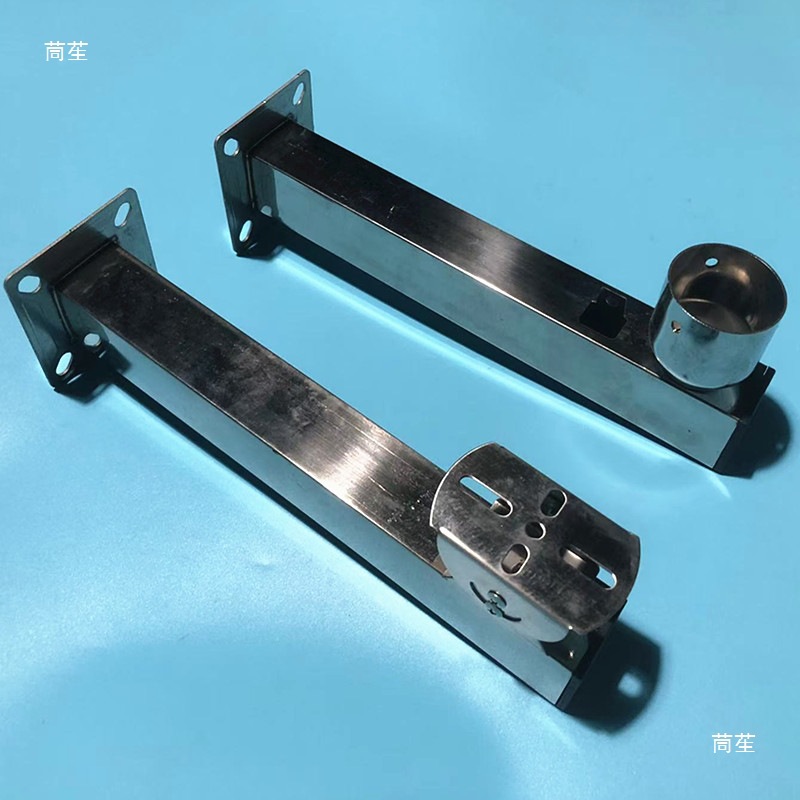 스테인레스 스틸 폴 크로스 암 브래킷 모니터링 카메라 덕빌 브래킷 야외 볼 머신 통합 폴 암 브래킷