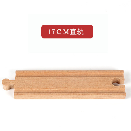 Vía de tren de madera de los niños directos de fábrica ensamblar bloques de construcción combinación variedad universal pista suelta educación temprana juguetes al por mayor