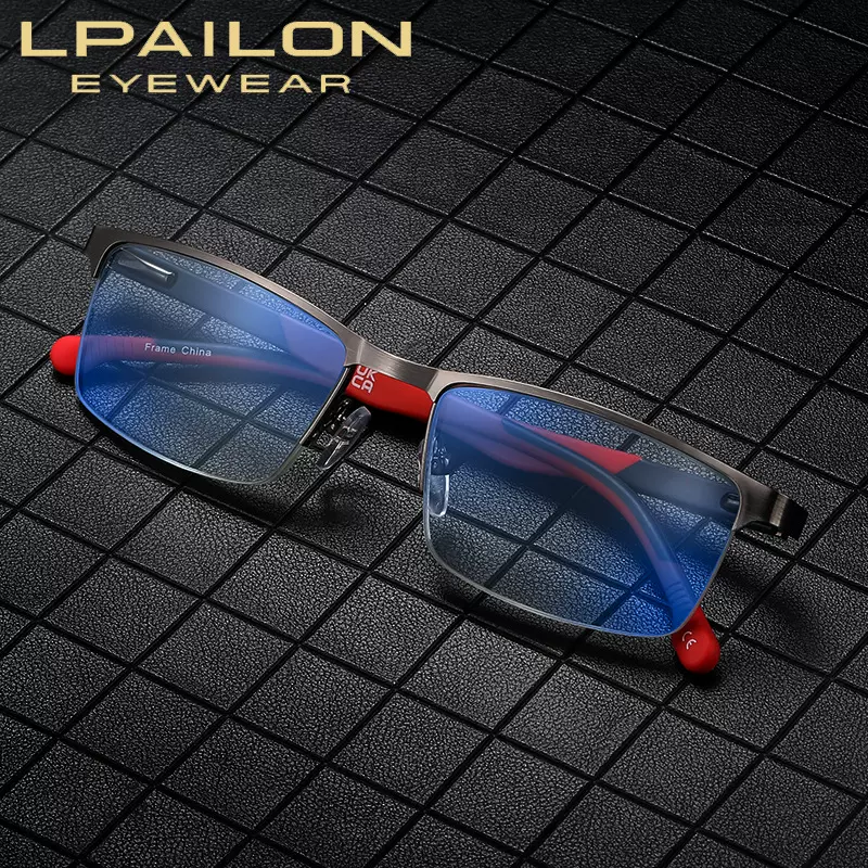 新款看近老花时尚复古mst008弹簧腿防蓝光男女同款现货批发老花镜