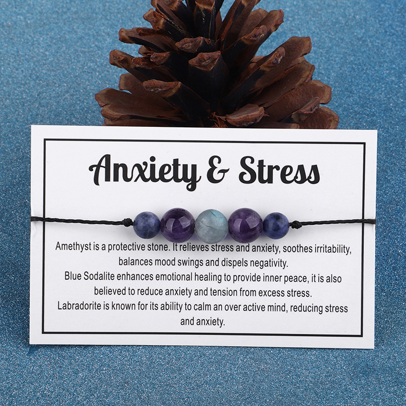 1 Piece Simple Style Geometric Stone Wax line Womenu0027S Bracelets