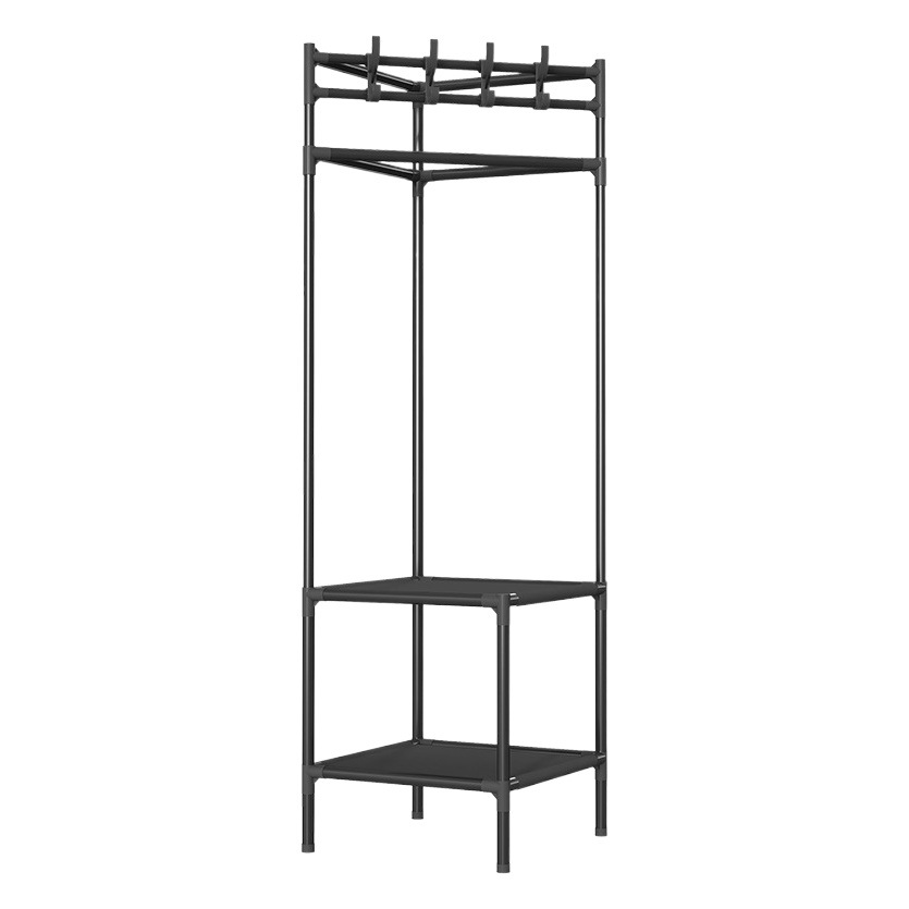 Esquina perchero piso dormitorio hogar ropa de noche colgando rack de almacenamiento simple estante esquina ropa colgando almacenamiento