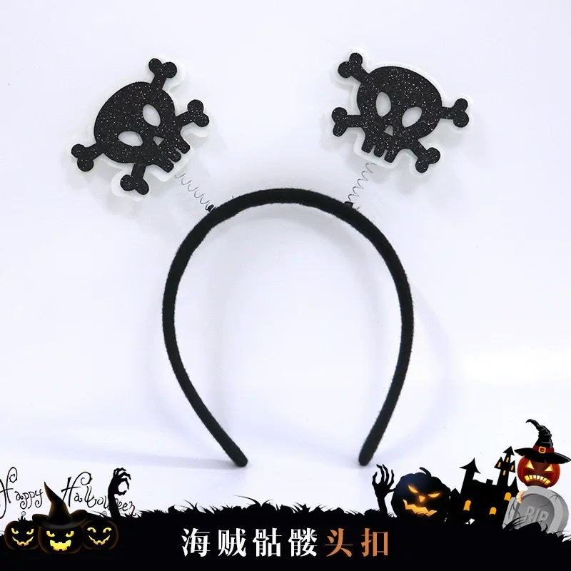 Halloween transfronterizo anillo de cabello personalidad extraña calabaza de alto nivel accesorios accesorios de vestir joyas especiales de cabello