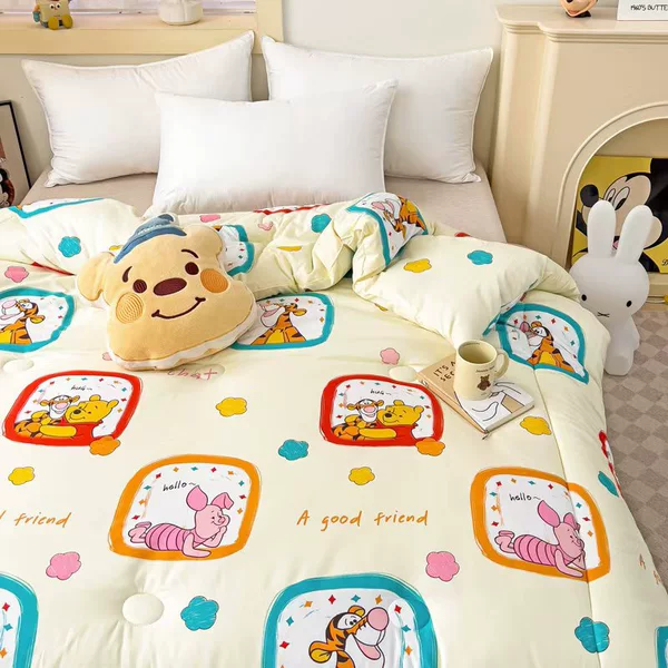 Pooh jumping tiger