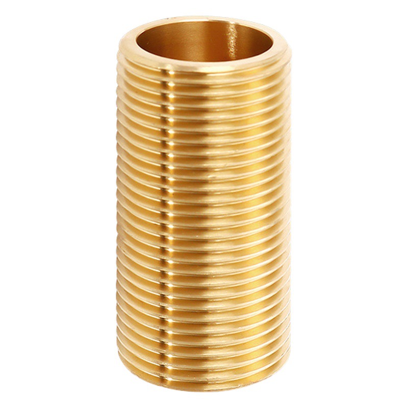 Brass thread double outer wire thread joint extension union double inner wire copper joint (Zhongxun hardware)