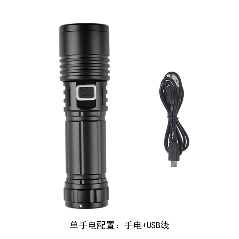 Lámpara de luces de luces de luces de cuatro colores zoom daylight linterna de carga fotos al aire libre linterna de luz brillante al por mayor