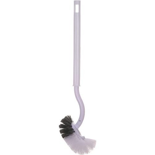 Long-handled toilet brush with no dead ends for home bathroom wall-mounted soft-bristle brush toilet brush artifact