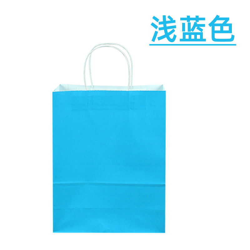 Regalo de bolso de papel Kraft Embalaje DE ALTO aspecto Tienda de ropa Embalaje de café Almacenamiento de embalaje Caja de regalo Bolsa al por mayor personalizado