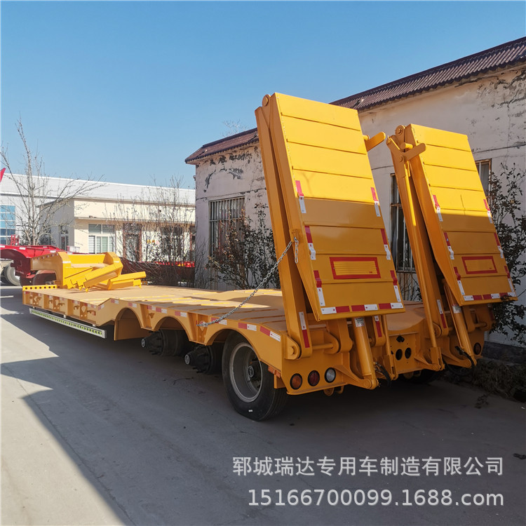 Large Equipment Low Flatbed Semi-Trailer Models Are Complete Manufacturers Price Details Pictures Large Equipment Low Flatbed Semi-Trailer Models Are Complete Manufacturers Price Details Pictures