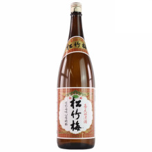 日本合资清酒 松竹梅清酒1.8L/瓶 纯米发酵酒 辛口清酒