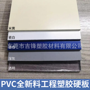 米黄色PVC硬板浅灰色聚氯乙烯PVC板深灰色塑料工装板耐酸碱耐腐蚀-阿里巴巴