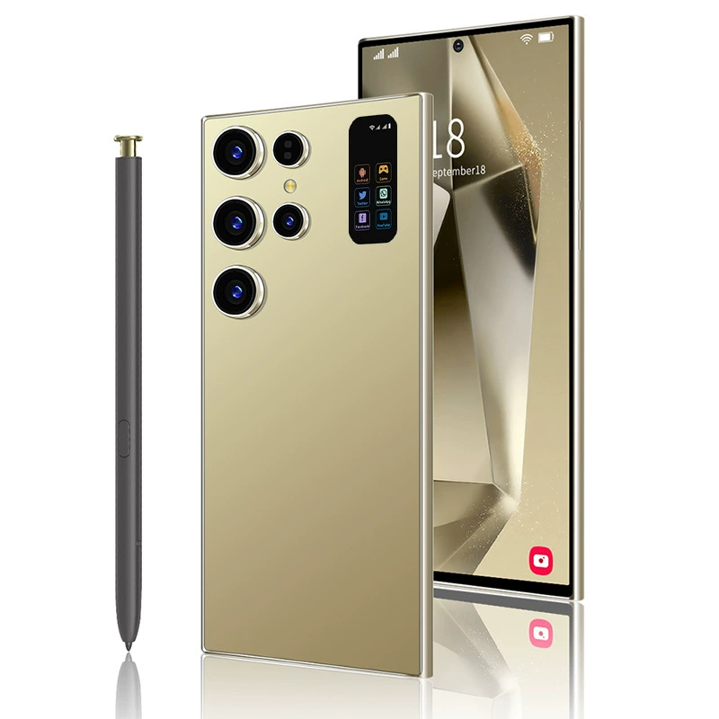 (跨境贸易) S24, крупный смартфон, мобильный телефон, S24, Android, широкий экран, 7,3 дюйма
