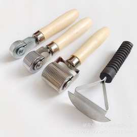 汽车轮胎补胎压轮补胎滚轮压实滚轮冷补胶片轮胎修补压轮补胎工具