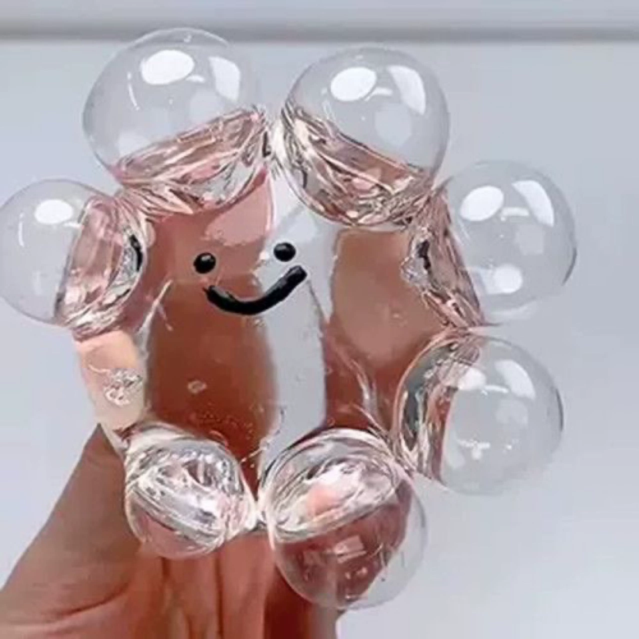 Xiaohongshu Crystal Ball Bubble Pinch Le Douyin The same style decompression and venting anger toys Bubble Slowly rebound Wholesale