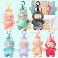 Labubu в наличии 3.0 Happy Guess Series модные плюшевые игрушки в слепых коробках, плюшевые куклы, брелоки для сумок оптом
