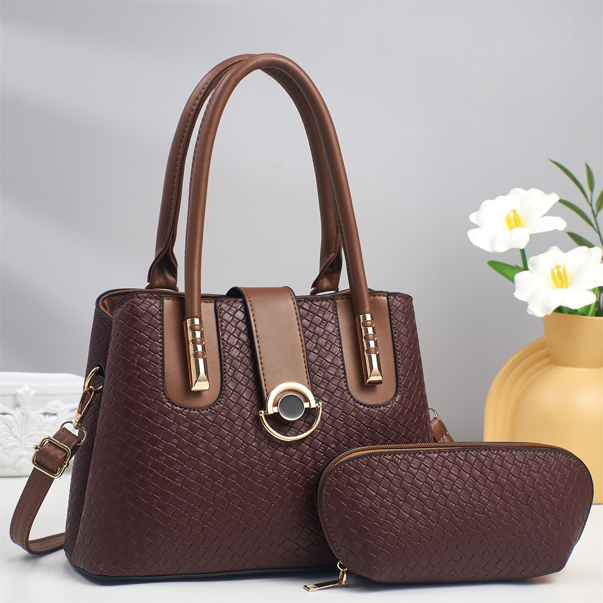 Versión coreana del bolso de mensajero para mujer de moda, bolso de mujer, bolso de hombro, bolso de mujer, temperamento de todo fósforo, nuevo bolso grande