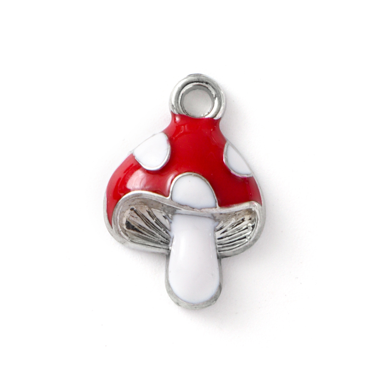 2g Weight Pendant Jewelry Making Type 10 * 15mm Jewelry Making Size DIY Jewelry Accessories, Bracelets, Earrings, Keychain Classification 1 Piece Quantity Alloy Material Cartoon, Mushroom Pattern All Seasons Season Cute Style Enamel, Enamel Craft 1 Piece 10 * 15mm Alloy Cartoon Mushroom Pendant DIY Jewelry Accessories Bracelets Earrings 3