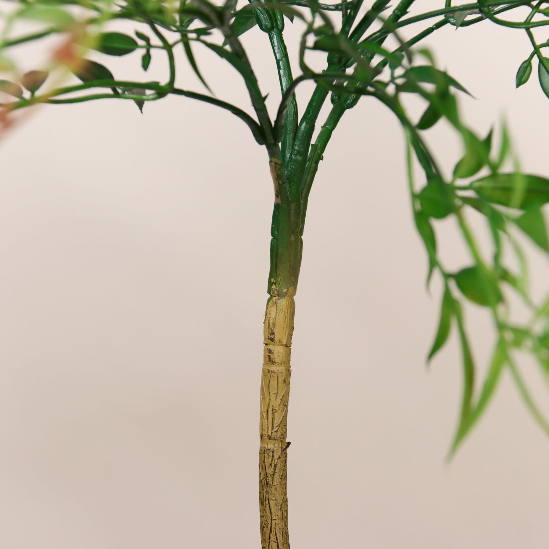 Simulación Gradiente Nantian Bamboo Plantas verdes falsas Plantas en maceta Sala de estar Gran piso Decoración de árbol falso Decoración Planta de simulación