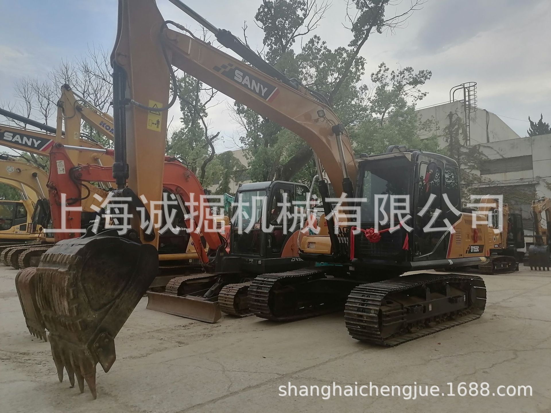 三一155C挖掘机 SANY