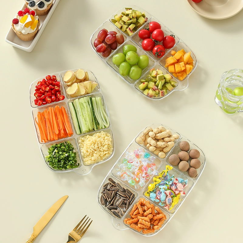 ✅Meal prep plate wall mount hot pot sauce dish soy sauce dipping sauce condiment pantry kitchenware condiment dish partition small plate