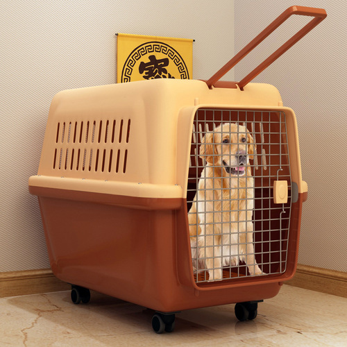 Flight box for cats and dogs, pet cat cage, portable out-going cat box, cat bag, air transport, small dog, medium-sized shipping box