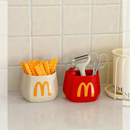 家用磁吸冰箱贴薯条封口夹茶叶零食食品夹便携防潮小夹子多功能