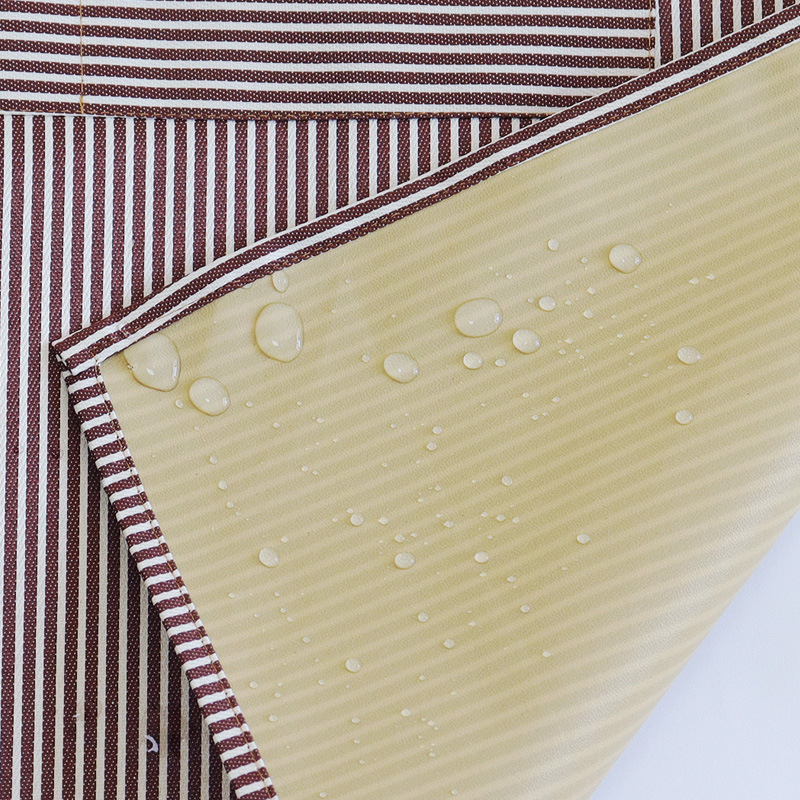 Delantal de lona a rayas de Amazon transfronterizo arte floral tienda de té con leche barista ropa de trabajo cocina hogar delantal al por mayor