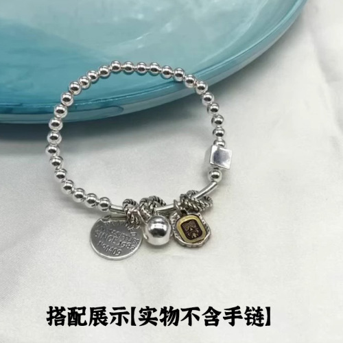 Retro Tibetan silver Taiyin Tibetan Zakiram pendant brand pendant bracelet necklace DIY braided rope accessories do not fade
